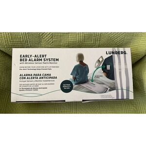 Lunderg Early-Alert Bed Alarm System Wireless Sensor Pad/Monitor Vibration